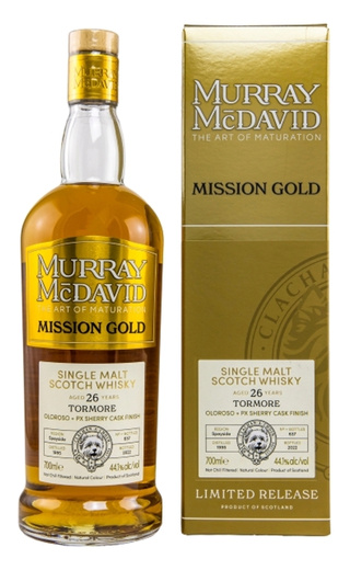 фото виски Murray McDavid Mission Gold Tormore 26 Years Old 0,7 л