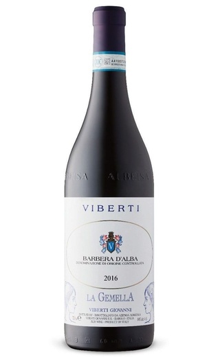 фото вино Viberti Barbera d'Alba La Gemella 2021 0,75 л