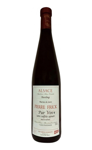 фото вино Pierre Frick Marne & Loess Riesling 2020 0,75 л