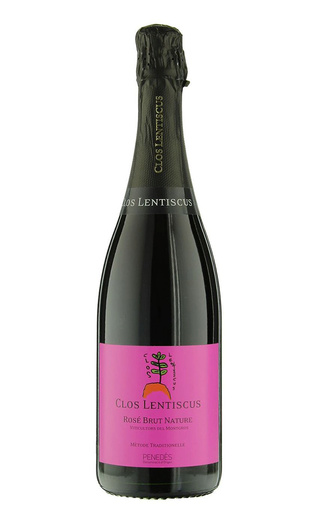 фото игристое вино Clos Lentiscus Rose Brut Nature 2018 0,75 л