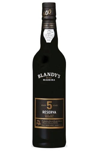 фото мадера Blandys Reserva Rich 5 Years Old 0,5 л