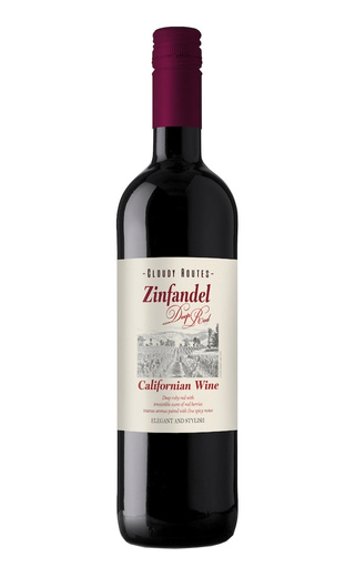 фото вино Cloudy Routes Zinfandel 2021 0,75 л