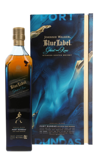 фото виски Johnnie Walker Blue Label Ghost and Rare Port Dundas 0,7 л