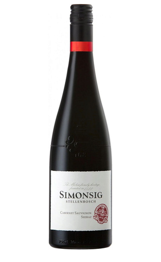 фото вино Simonsig Cabernet Sauvignon Shiraz 2020 0,75 л