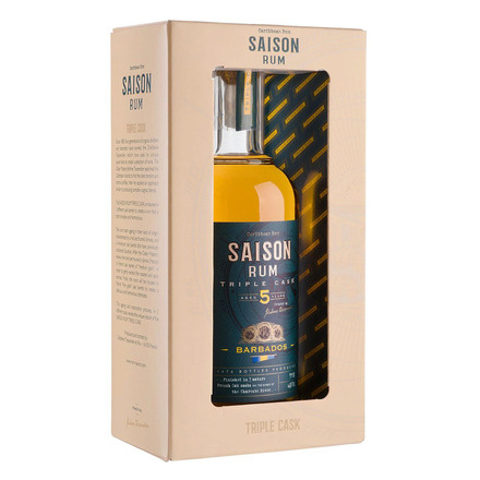 Ром Saison Triple Cask Barbados 5 Years Old цена 0,7 л в коробке 10515 ...