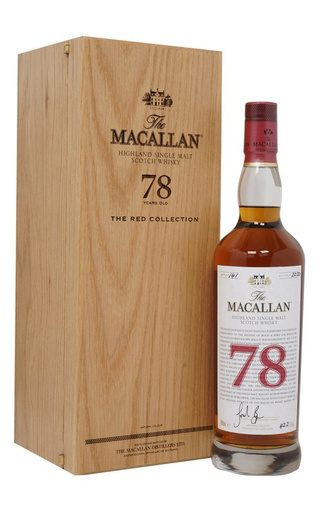 фото виски Macallan Red Collection 78 Years Old 0,7 л