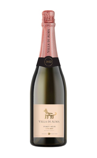 фото органическое вино Villa di Alma Pinot Noir Rose Extra Brut 2022 0,75 л