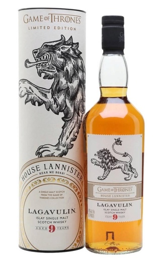 фото виски Game of Thrones Lagavulin 9 Years House Lannister 0,7 л