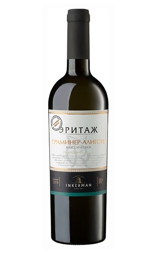 фото вино Inkerman Heritage Traminer Aligote Classic 2019 0,75 л