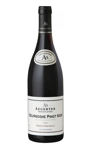 фото вино Aegerter Reserve Personnelle Bourgogne Pinot Noir 2021 0,75 л