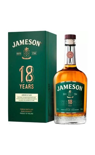 фото виски Jameson 18 Years Old 0,7 л