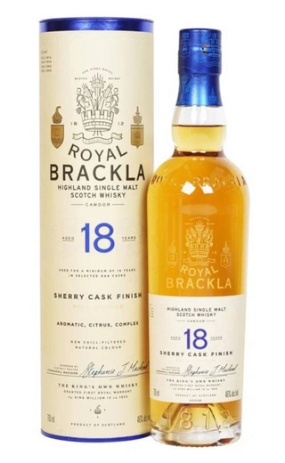 фото виски Royal Brackla 18 Years Old 0,7 л