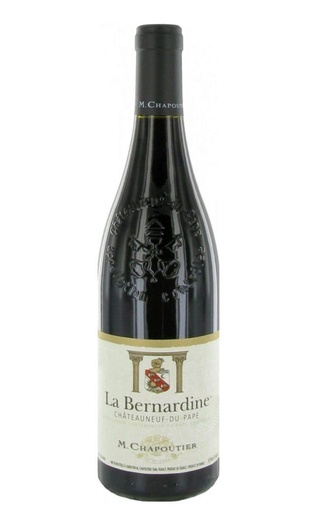 фото вино M. Chapoutier Chateauneuf du Pape La Bernardine Red 2021 0,75 л