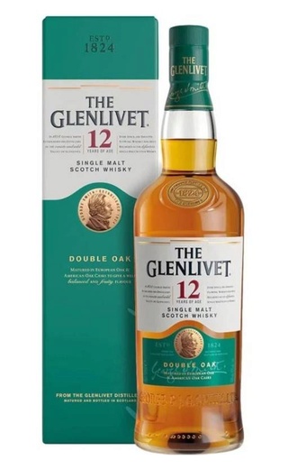 фото виски Glenlivet 12 Years Old Double Oak 0,7 л