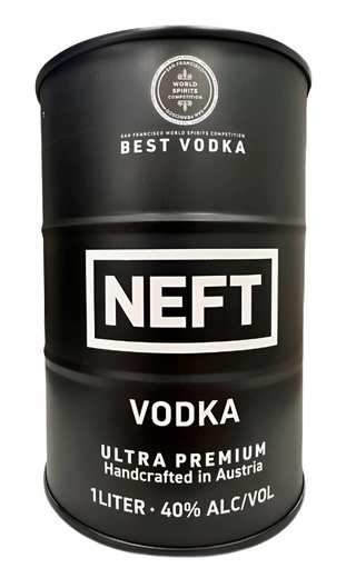 фото водка Neft (Black barrel) 1 л