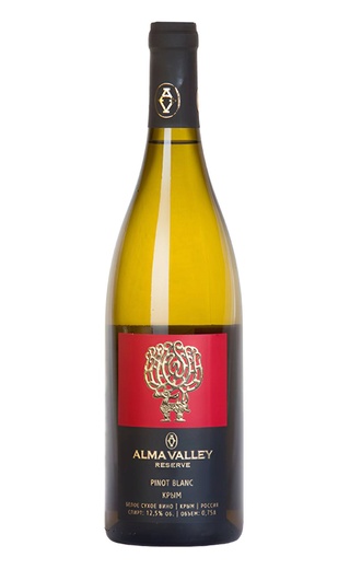 фото вино Alma Valley Pinot Blanc 2015 0,75 л