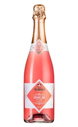 Безалкогольное игристое вино Vina Albali Rose 2020 0,75 л