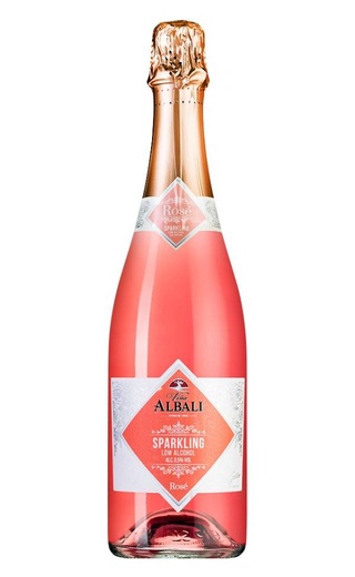 фото безалкогольное игристое вино Vina Albali Rose 2019 0,75 л