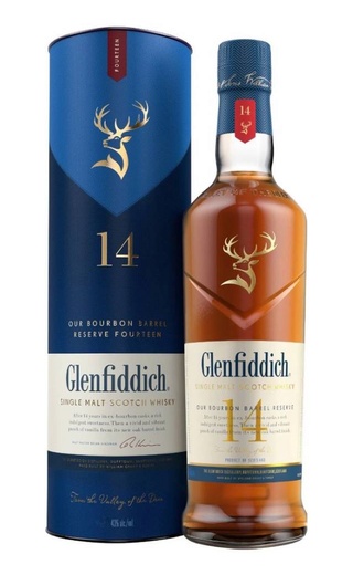 фото виски Glenfiddich 14 Years Old Bourbon Barrel 0,7 л