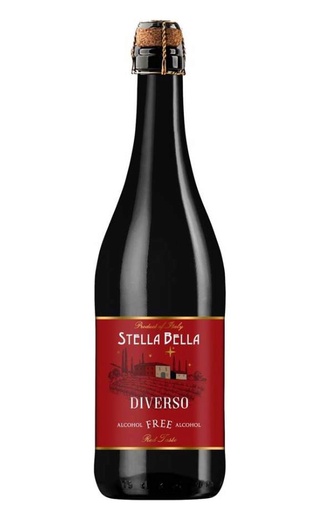 фото безалкогольное игристое вино Stella Bella Diverso Bianco Rosso 0,75 л