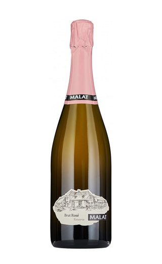 фото игристое вино Malat Brut Rose Reserve 2019 0,75 л