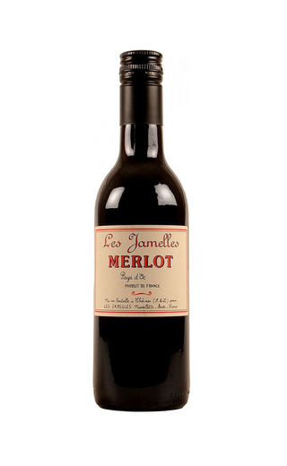 фото вино Les Jamelles Merlot 2021 0,25 л