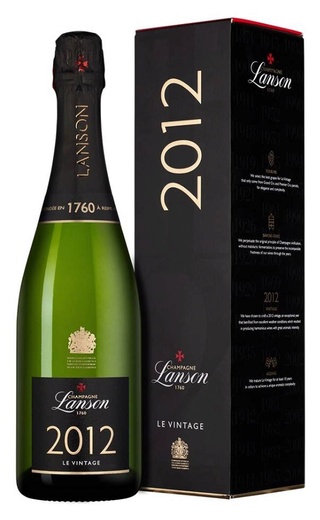 фото шампанское Lanson Le Vintage 2012 0,75 л