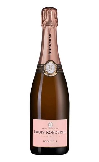 фото шампанское Louis Roederer Brut Rose Vintage 2017 0,75 л