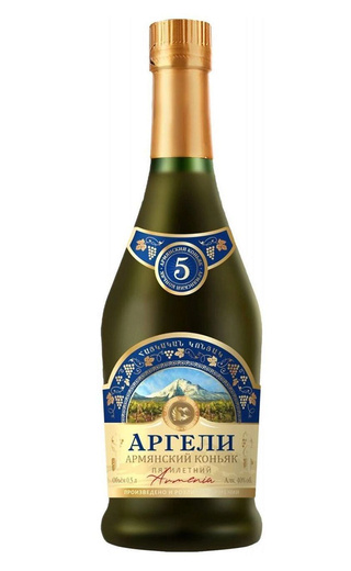 фото коньяк Argeli 5 Years Old 0,5 л
