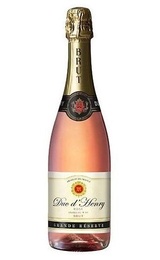 Шампанское Duc d'Henry Rose Brut 2022 0,75 л