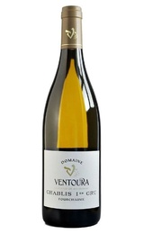 Вино Domaine Ventoura Fourchaume Chablis Premier Cru 2022 0,75 л