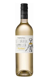 Вино Le Curieux Sommelier Chardonnay 2021 0,75 л