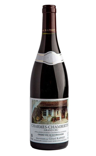 фото вино Gerard Raphet Charmes-Chambertin Grand Cru 2019 0,75 л