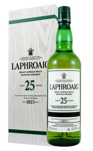 фото виски Laphroaig 25 Years Old 51.9% 0,7 л