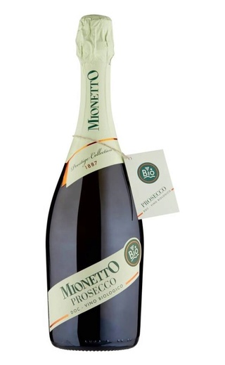 фото просекко Mionetto Prosecco BIO Extra Dry 0,75 л