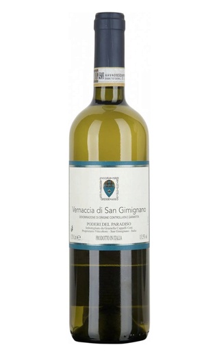 фото вино Poderi del Paradiso Vernaccia di San Gimignano Prestige 2023 0,75 л