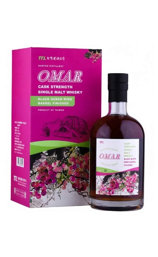 фото виски Omar Cask Strength Single Malt Black Queen Wine Barrel Finished 0,7 л