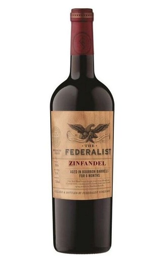 фото вино The Federalist Zinfandel Aged in Bourbon Barrels Lodi 2022 0,75 л