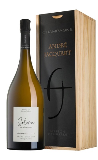 фото шампанское Andre Jacquart Premier Cru Solera Blanc de Blancs Extra Brut 1,5 л