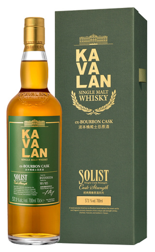 фото виски Kavalan Solist ex-Bourbon Cask Single Cask Strength 57.1% 0,7 л