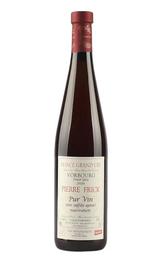 фото вино Pierre Frick Pinot Gris Vorbourg Alsace Grand Cru 2020 0,75 л