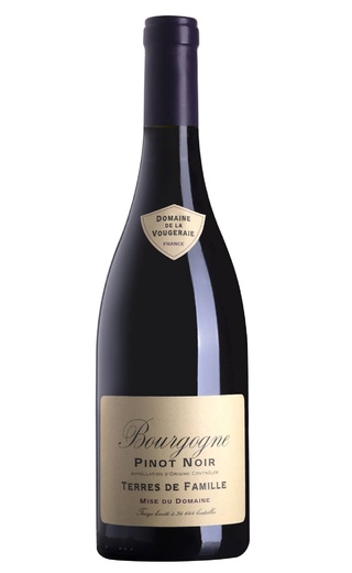 фото вино Domaine de la Vougeraie Bourgogne Pinot Noir Terres de Famille 2022 0,75 л