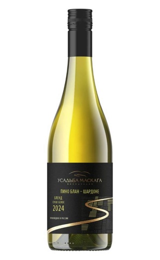 фото вино Usadba Maskaga Pinot Blanc-Chardonnay Blend 2024 0,75 л