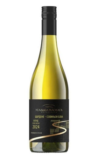 фото вино Usadba Maskaga Chardonnay Sauvignon Blanc Blend 2024 0,75 л