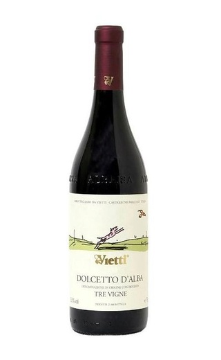 Вино Vietti Dolcetto d'Alba Tre Vigne 2023 0,75 л