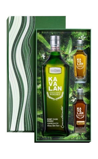 фото виски Kavalan Concertmaster Port Finish & Kavalan & Kavalan Distillery Select 0,8 л