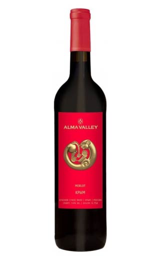 фото вино Alma Valley Merlot 2023 0,75 л