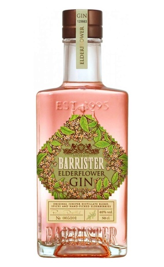 Барристер Бузина 0.5 л фото джин Barrister Elderflower 0,5 л