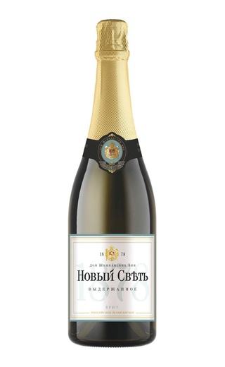 Новый Свет Белое Брют Выдержанное 1.5 л фото игристое вино Novy Svet White Brut 1,5 л