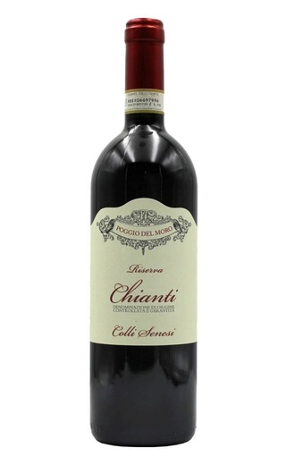 Вино Poggio del Moro Chianti Colli Senesi Riserva 2016 0,75 л